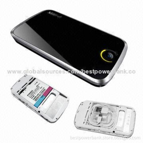 Portable 5,200mAh Power Bank with Polymer Battery, Built-in One USB Output, 5V/1A